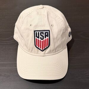 USA Logo Cream Cap